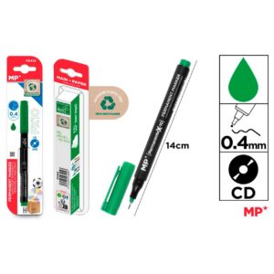 Marcador CD Punta Fina Verde