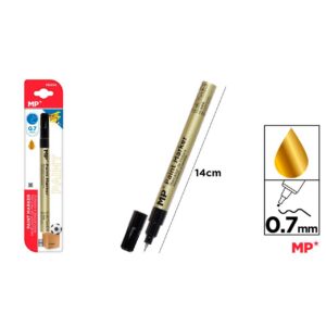 Marcador de Pintura Fino Oro