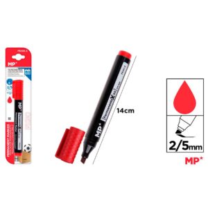 Marcador Permanente No Dry Rojo