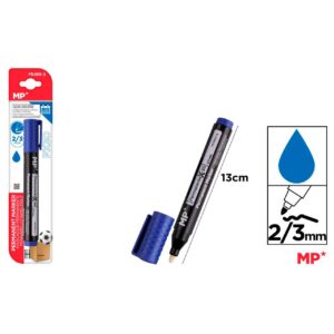 Marcador Permanente No Dry Azul