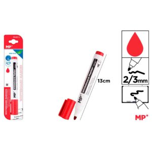 Marcador de Pizarra Rojo