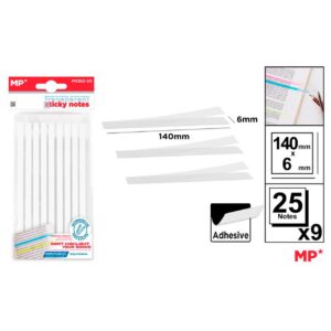 Notas Adhesivas Transparente 140 x 6mm