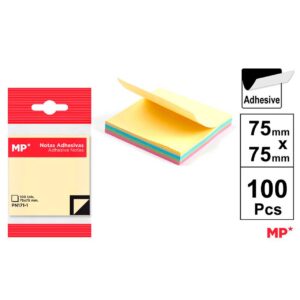 Notas Adhesivas 75 x 75mm 100 Hojas