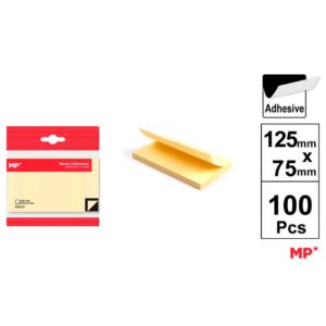 Notas Adhesivas 125 x 75mm 100 Hojas