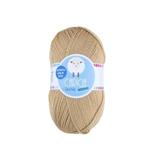Lana Ovillo Caricia classic Merino 100gr variedad colores