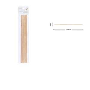 Palos de Madera 300x6x6mm