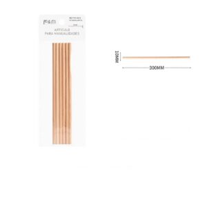 Palos de Madera 10x300mm