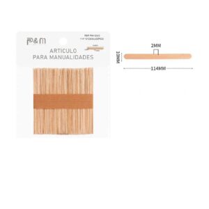Palos de Madera 114x10x2mm