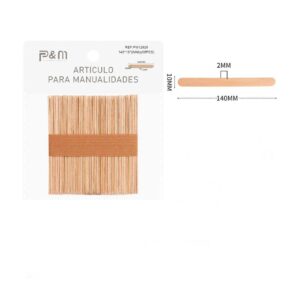 Palos de Madera 140x10x2mm
