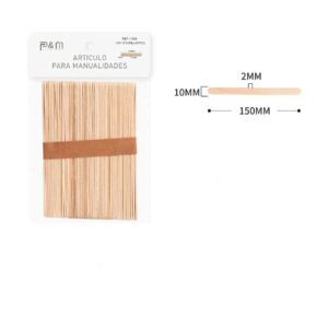 Palos de Madera 150x10x2mm
