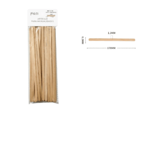 Palos de Madera 178x6.3x1.3mm