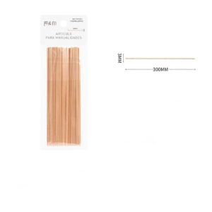 Palos de Madera 3x300mm