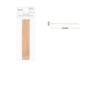 Palos de Madera 4x300mm