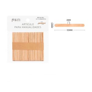 Palos de Madera 93x10x2mm
