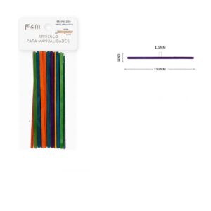 Palos de Madera Multicolor 190x6x1.5mm