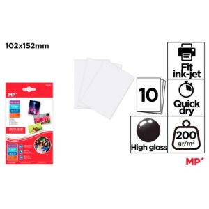 Papel Fotográfico 10 Hojas