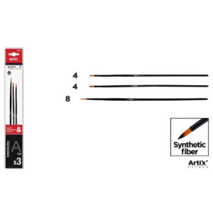 Pincel Profesional 3uds