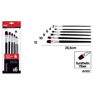 Pincel Profesional 6uds