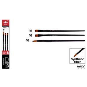 Pincel Profesional 3uds