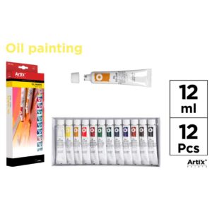 Pintura Oleo 12 Tubos