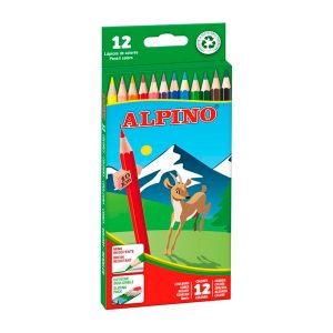Pinturas 12 colores Alpino
