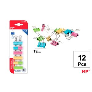 Pinza de Acero Color 19mm 12pcs