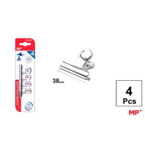 Pinza Acero Cromado 38mm 4pcs