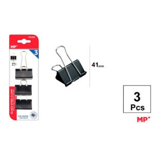 Pinza de Acero Negro 41mm 3pcs