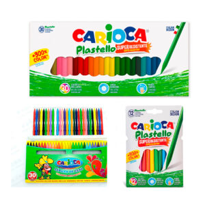 Lápices de cera Carioca