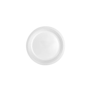 Plato llano redondo postre blanco Ø17cm Maxi