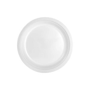 Plato llano redondo premium blanco ø 22 cm Maxi 12 ud