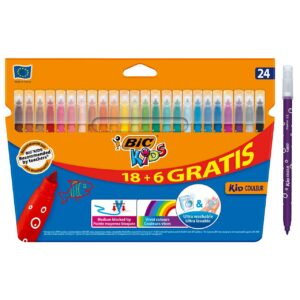 Rotuladores Colores Infantiles Bic Kids 24uds