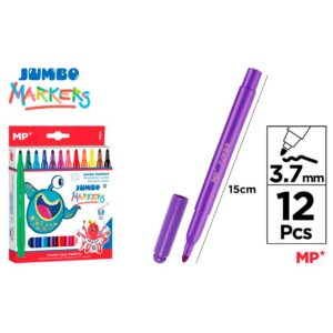 Rotuladores Jumbo 12uds
