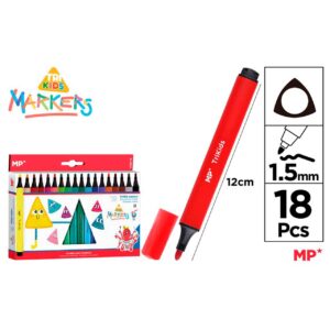 Rotuladores Trikids 18uds