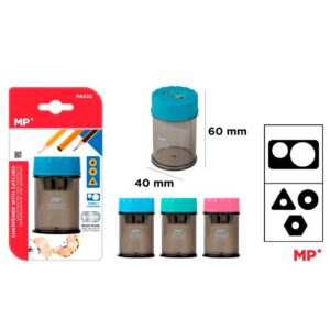 Sacapuntas Doble con Deposito