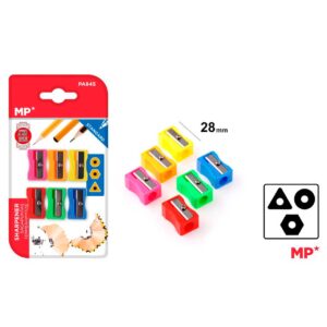 Sacapuntas Standard Blíster 6uds