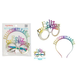 Set De Diadema Y Gafas