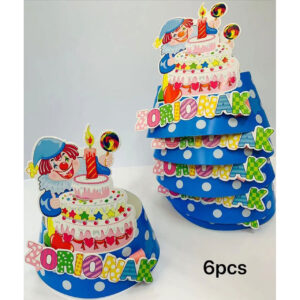 Set De Gorros Azul Zorionak