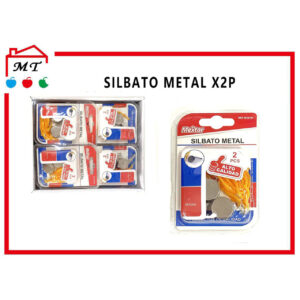 Silbato Metal 2 Piezas