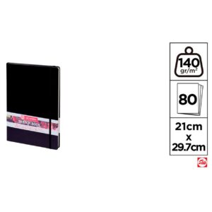 Sketchbook Negro 21 x 29.7cm 140g