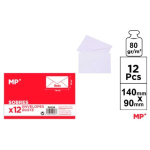 Sobres Boda 140 x 90mm