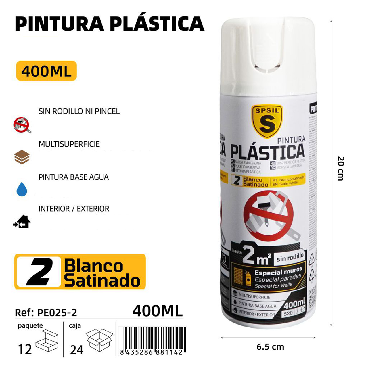 spray-pintura-plastica-blanco-satinado-400ml-bazar-online-bazarchinatown