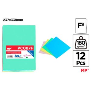 Subcarpetas Colores Pastel 12uds