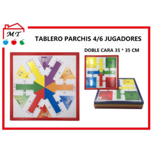 Tablero Parchis 4/6 Jugadores