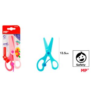 Tijeras Anticorte Niños Plástico