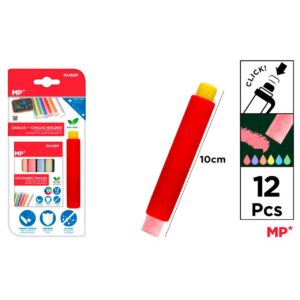 Tiza Colores con Porta Tiza
