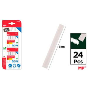 Tizas Blancas Blíster 24uds