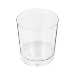 Vaso chupito plastico trasparente 30 cc 10 ud Maxi