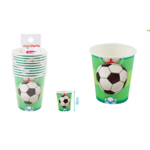 Vaso De Carton Futbol 266ML