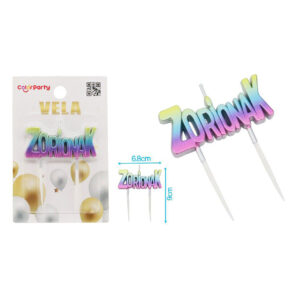 Velas Zorionak Degradados
